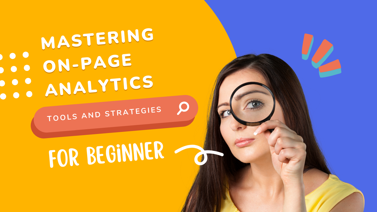 On-page analytics dashboard 2025 showing SEO performance metrics and traffic insight