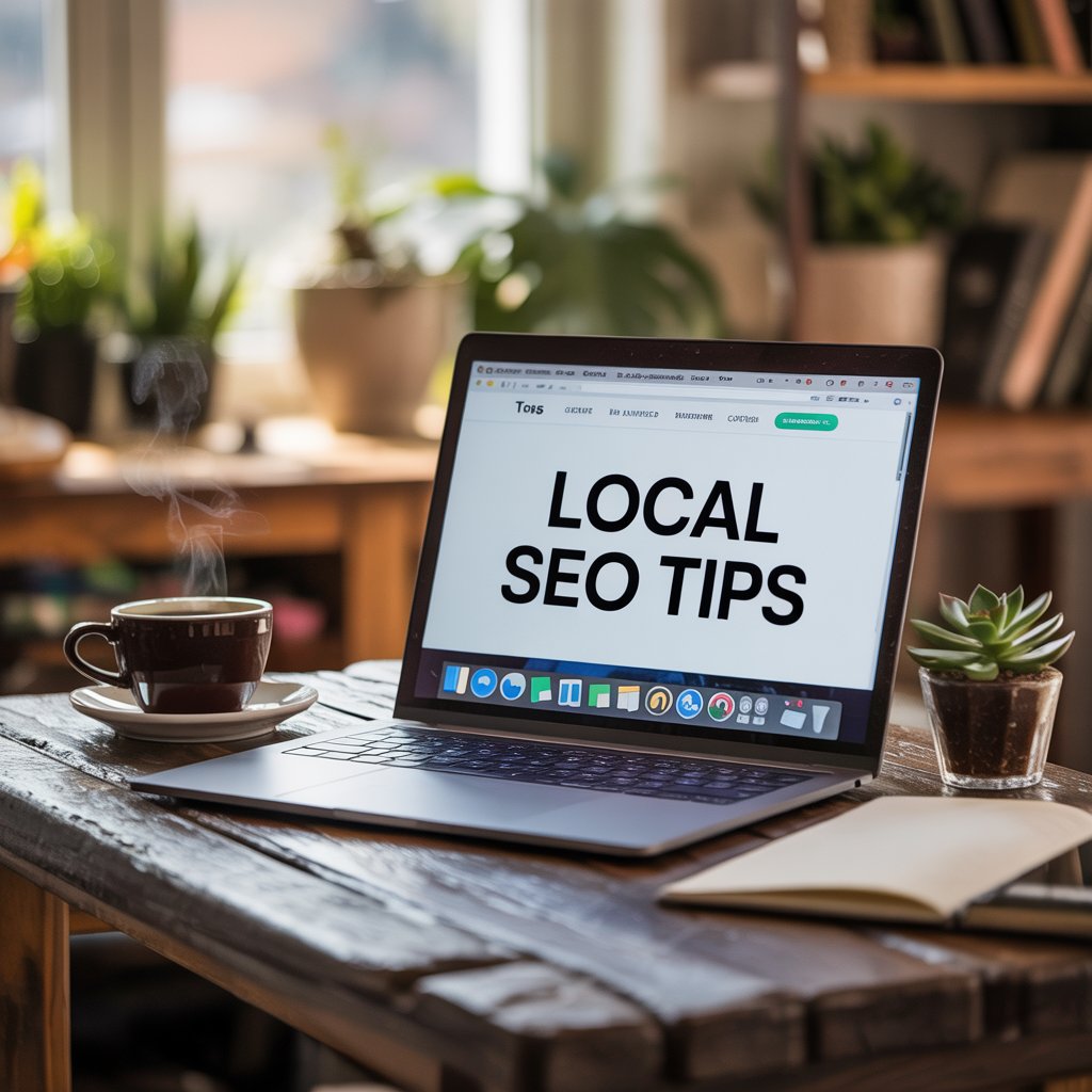 Local SEO dashboard showing top rankings achieved through Marcitors services.